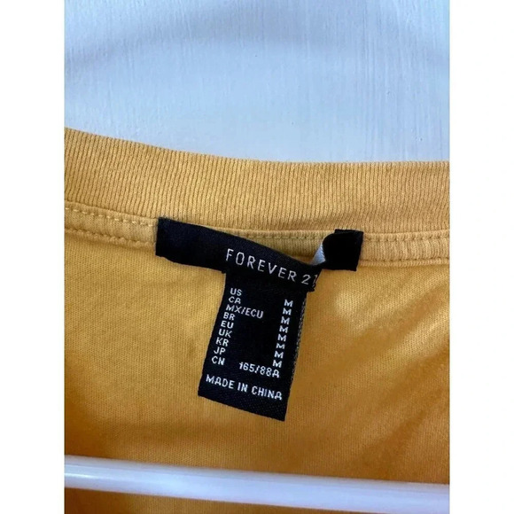 Forever21 Women’s size Medium cropped shirt - Picture 6 of 8